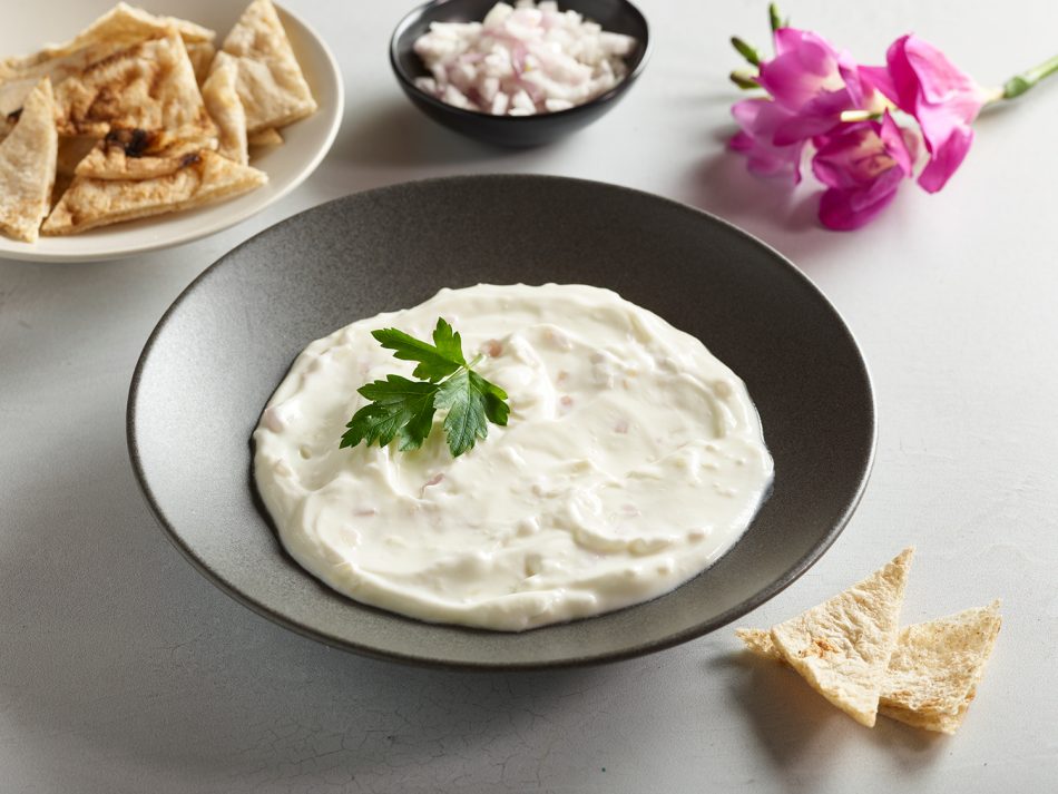 Yogurt with Shallots (Masto Mousir)