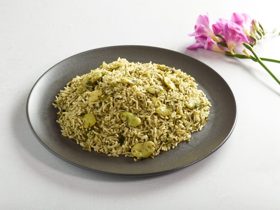 Fava Beans and Dill Rice (Baghali Polo)